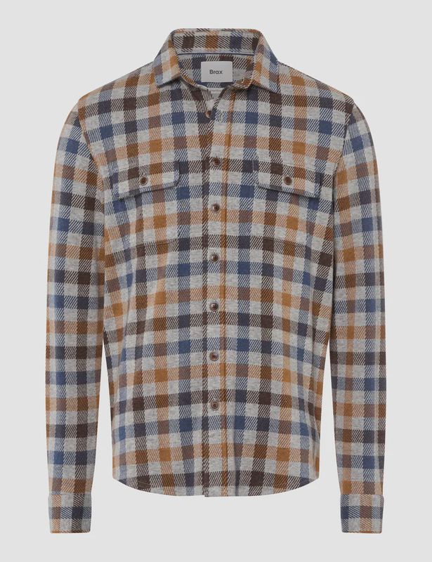 Brax Santiago Check Shacket 27-6008