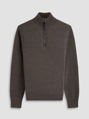 Bugatchi 1/4 Zip Merino Sweater HH209HZ1