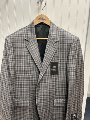 Coppley Gibson Grey Check Sport Coat 29277