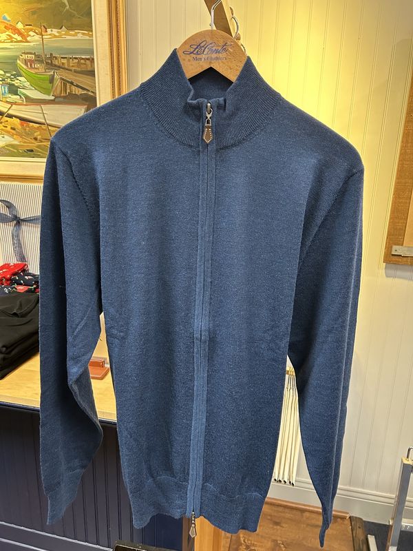 Alan Paine Penrose Full Zip Cardigan 128J59