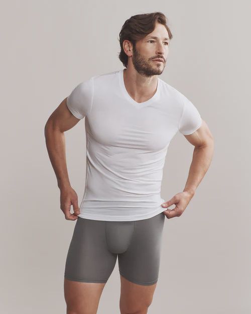 Rhone White V-Neck Undershirt 101743