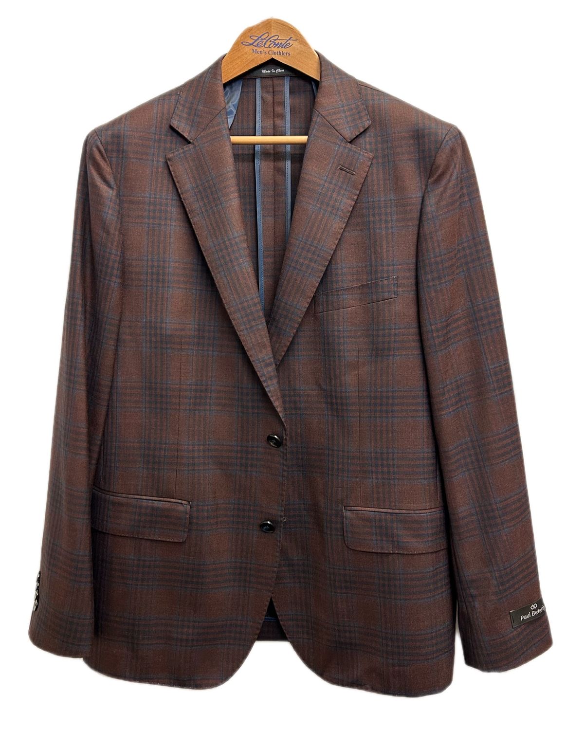 Paul Betenly Kevin Ruby Wine Plaid 2K5204