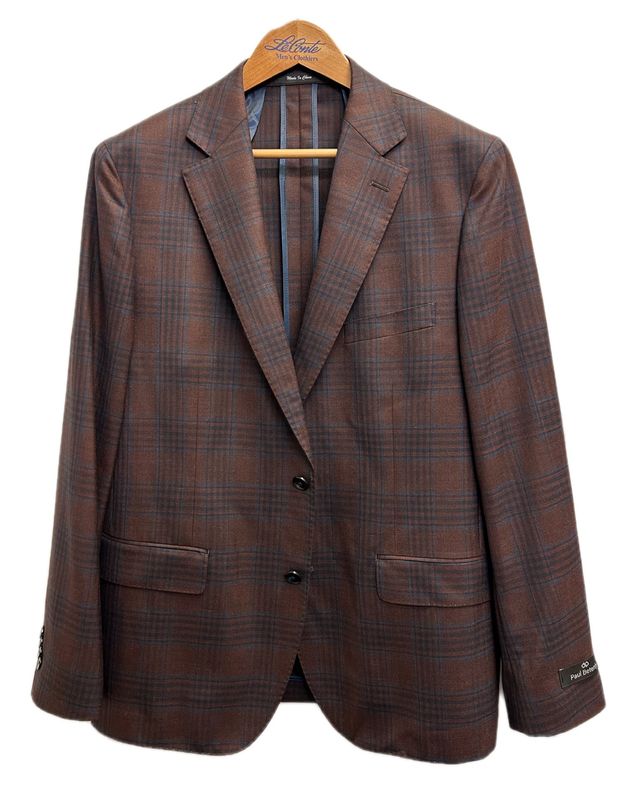 Paul Betenly Kevin Ruby Wine Plaid 2K5204
