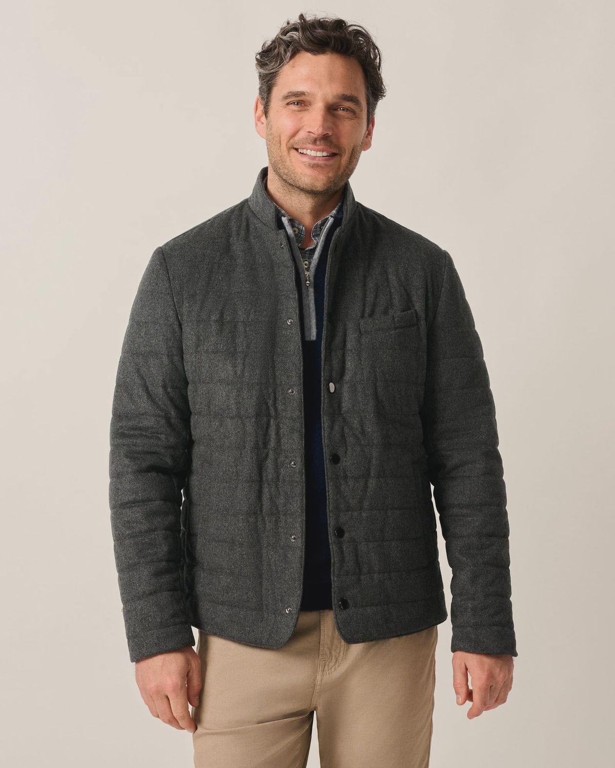 Johnnie-O Alessio Charcoal Jacket JMJK100400