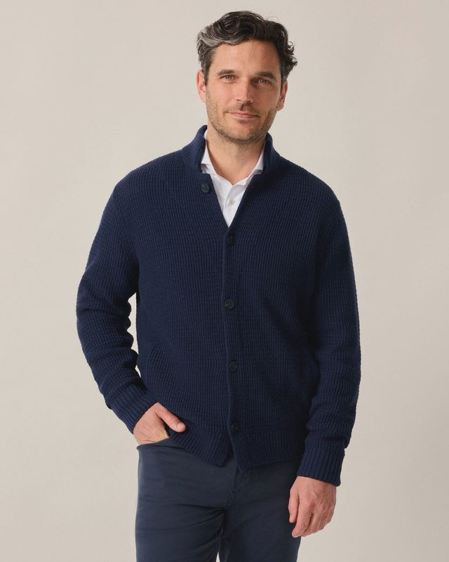 Johnnie-O Nuno Navy Cardigan JMSW100190