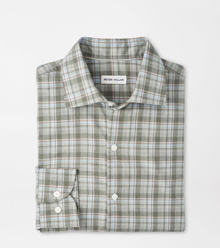 Peter Millar Whitecap Performance Flannel Sport Shirt MF25W62LTS