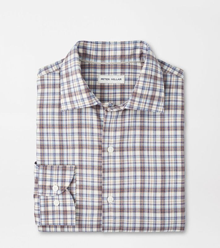 Peter Millar Waynesville Performance Flannel Sport Shirt MF25W63LTS