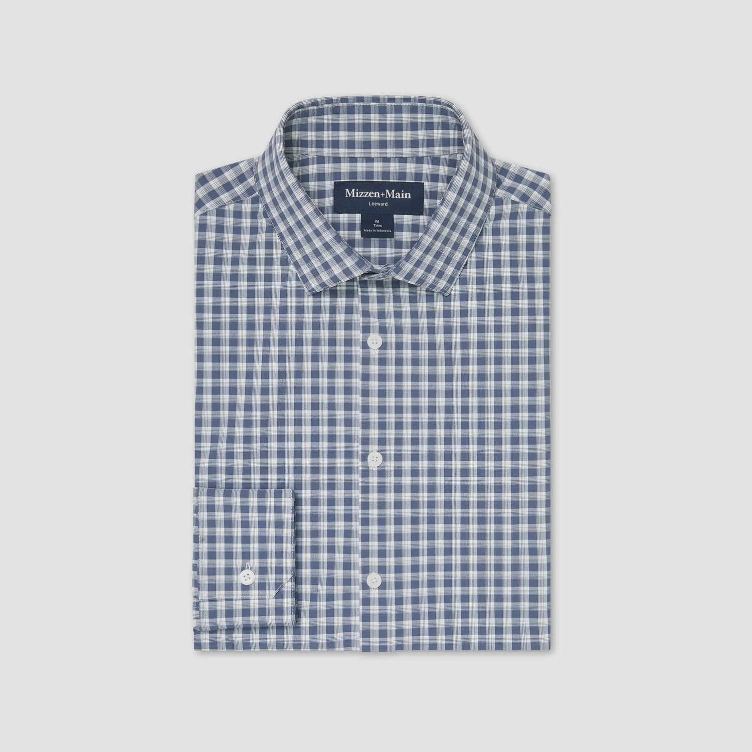 Mizzen+Main Leward Dark Slate Todos Plaid TBU11-DAS