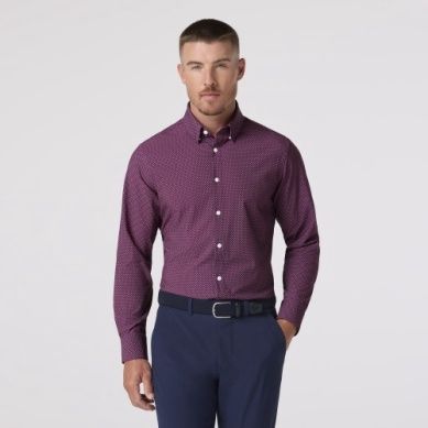 Mizzen+Main Leeward Eggplant Geo Bloom TBU12-EGB