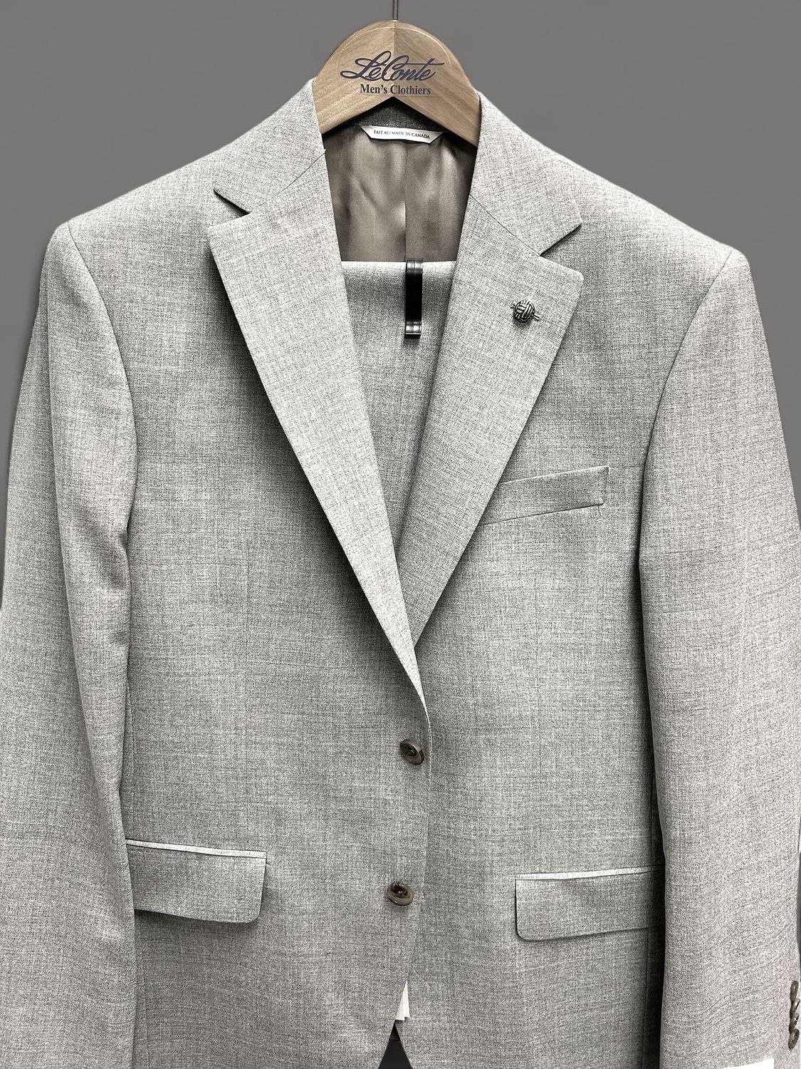 Jack Victor Napoli Pearl Grey Suit 3251028