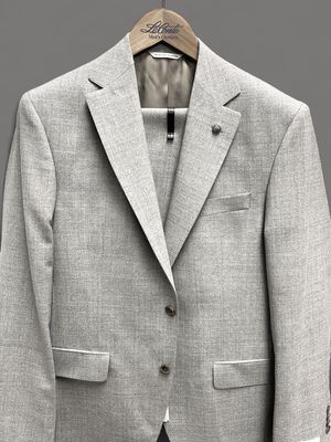 Jack Victor Napoli Pearl Grey Suit 3251028