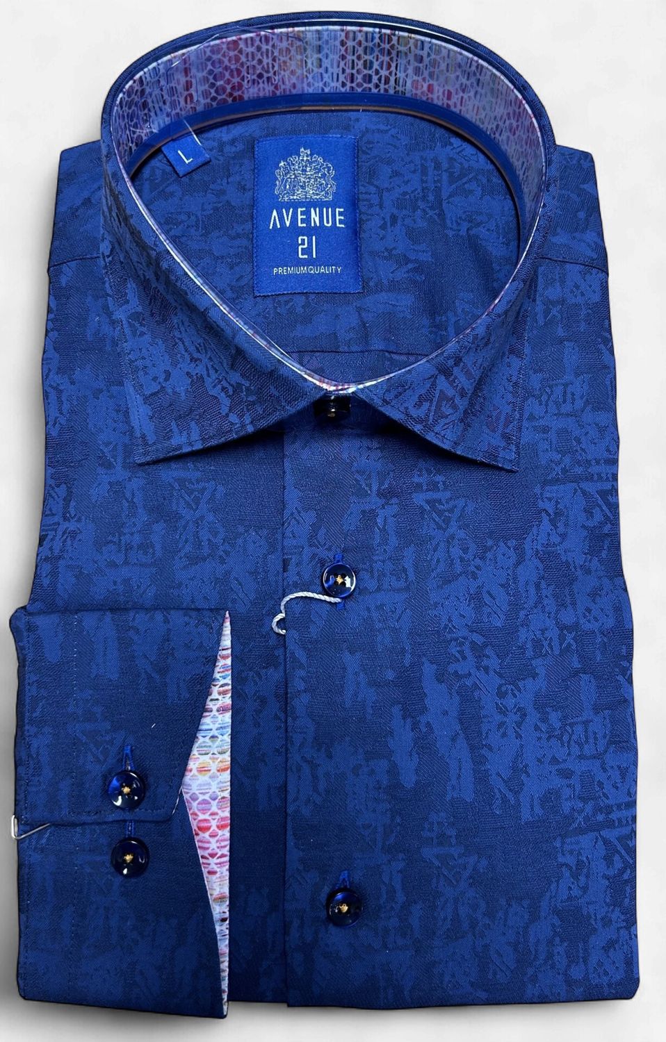 Avenue 21 Cobalt Shirt Y32