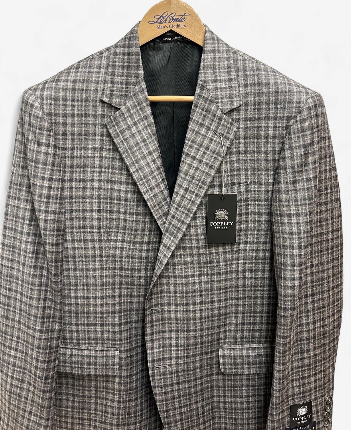 Coppley Gibson Grey Check Sport Coat 29277