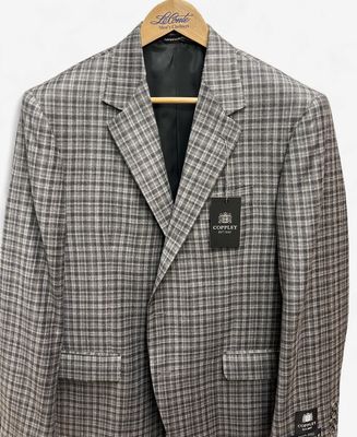 Coppley Gibson Grey Check Sport Coat 29277