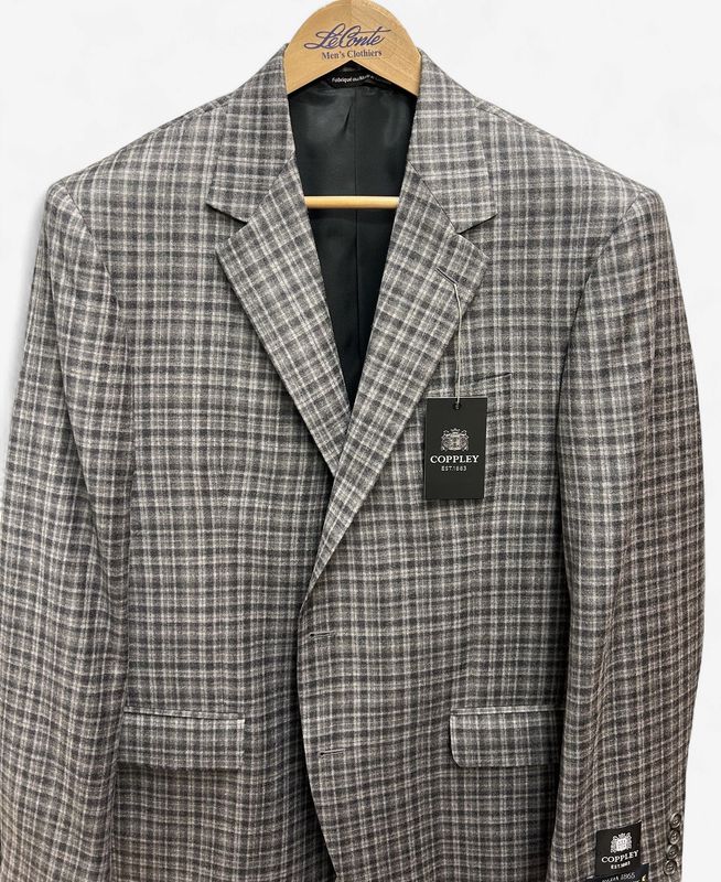 Coppley Gibson Grey Check Sport Coat 29277