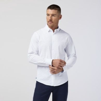 Mizzen+Main Leeward No Tuck Navy Stacked Geo TBU15-NSG