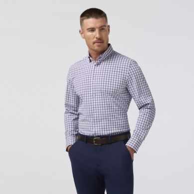 Mizzen+Main Pink Salt Wyatt Plaid TBU61-PWY
