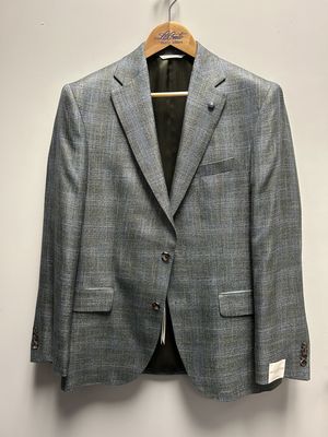 Jack Victor Conway Green &amp; Blue Plaid 1261311