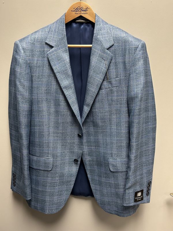 Coppley Gibson Light Blue Plaid 20341