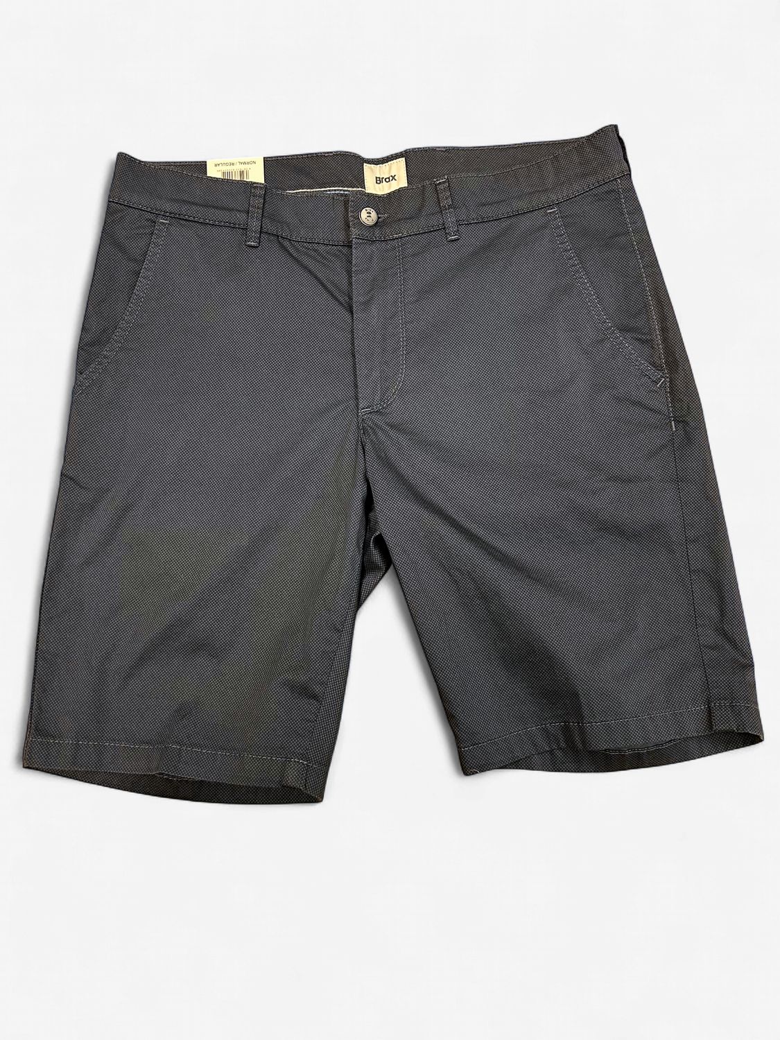 Brax Bozen Ultralight Cotton Shorts 7-1552, Color: Monochrome, Size: 33