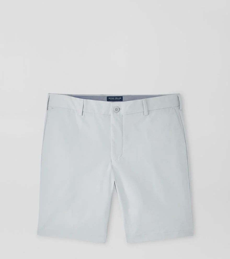 Peter Millar Surge Perf. Short MS26XB10, Color: British Grey, Size: 33
