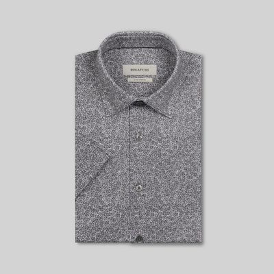 Bugatchi Miles Floral Short-Sleeve Shirt JF9006F40
