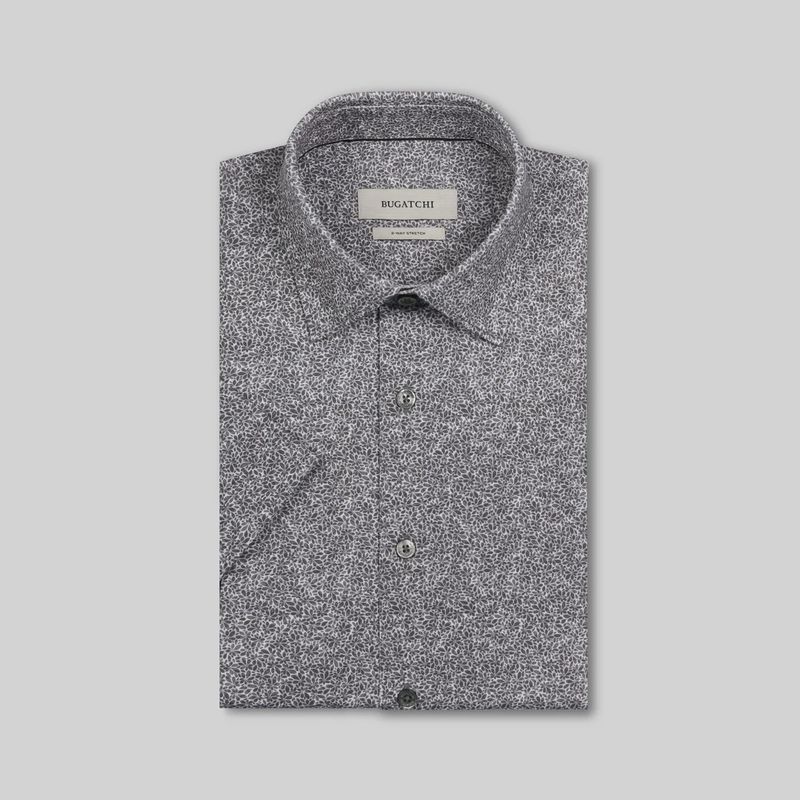 Bugatchi Miles Floral Short-Sleeve Shirt JF9006F40