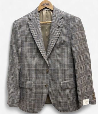 Jack Victor Conway Brown Plaid Sport Coat 1261227