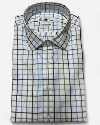 Alan Paine Classic Plaid Shirt S2655M