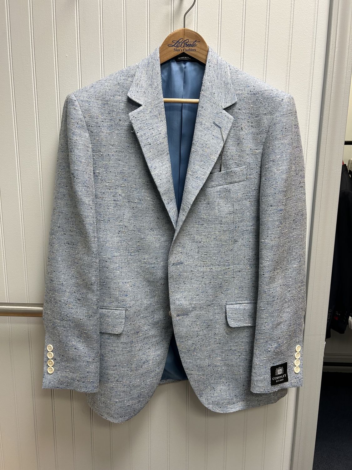 Coppley Gibson Light Blue Donegal 20365