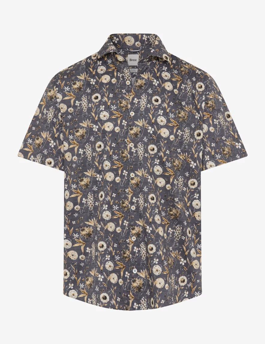 Brax Hardy Floral Short Sleeve 74-0030