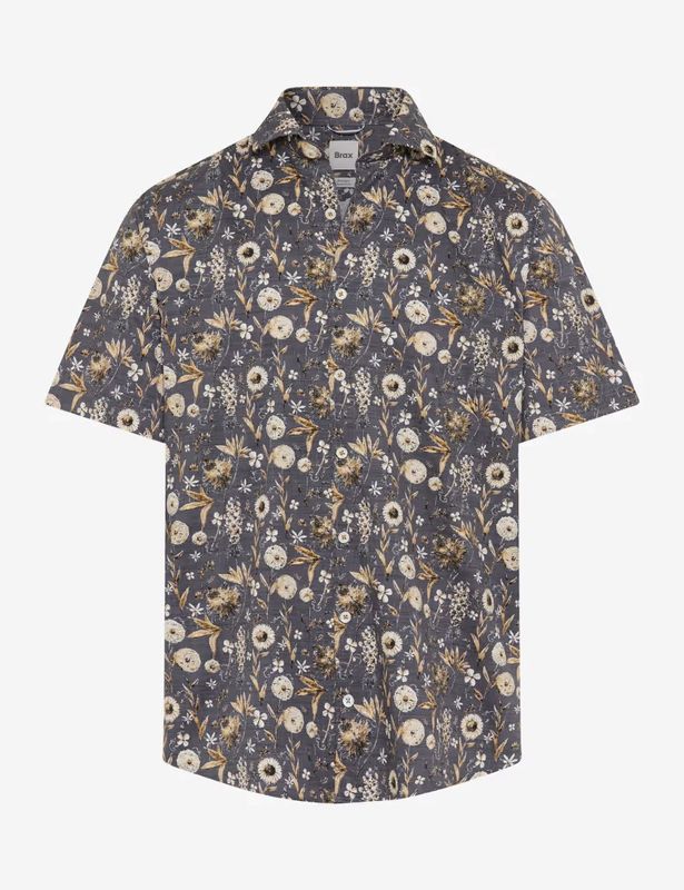 Brax Hardy Floral Short Sleeve 74-0030