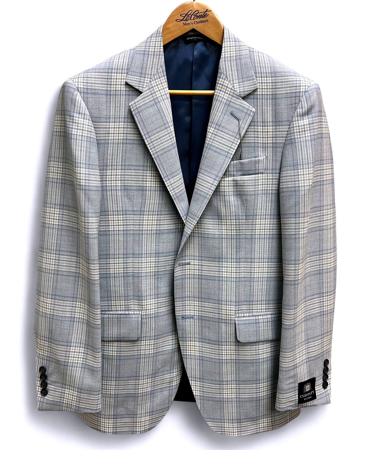 Coppley Gibson Light Blue Plaid 20272