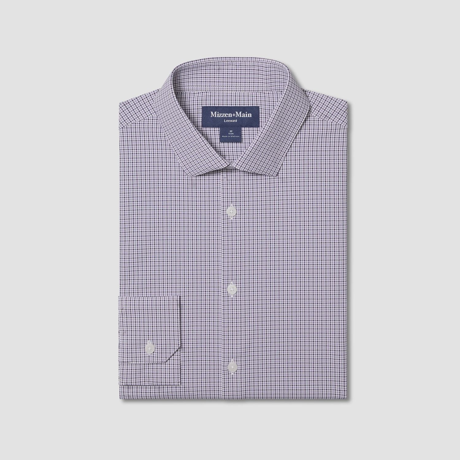 Mizzen+Main Leeward Purple Dusk Sam Plaid TBU61-SAM