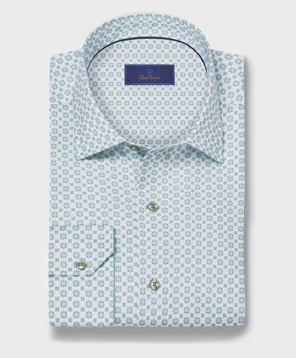 David Donahue  Pistachio  Sport Shirt CBSM12212129