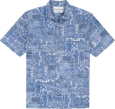 Tori Richard Hospitality Cobalt S/S Shirt 1956M0324