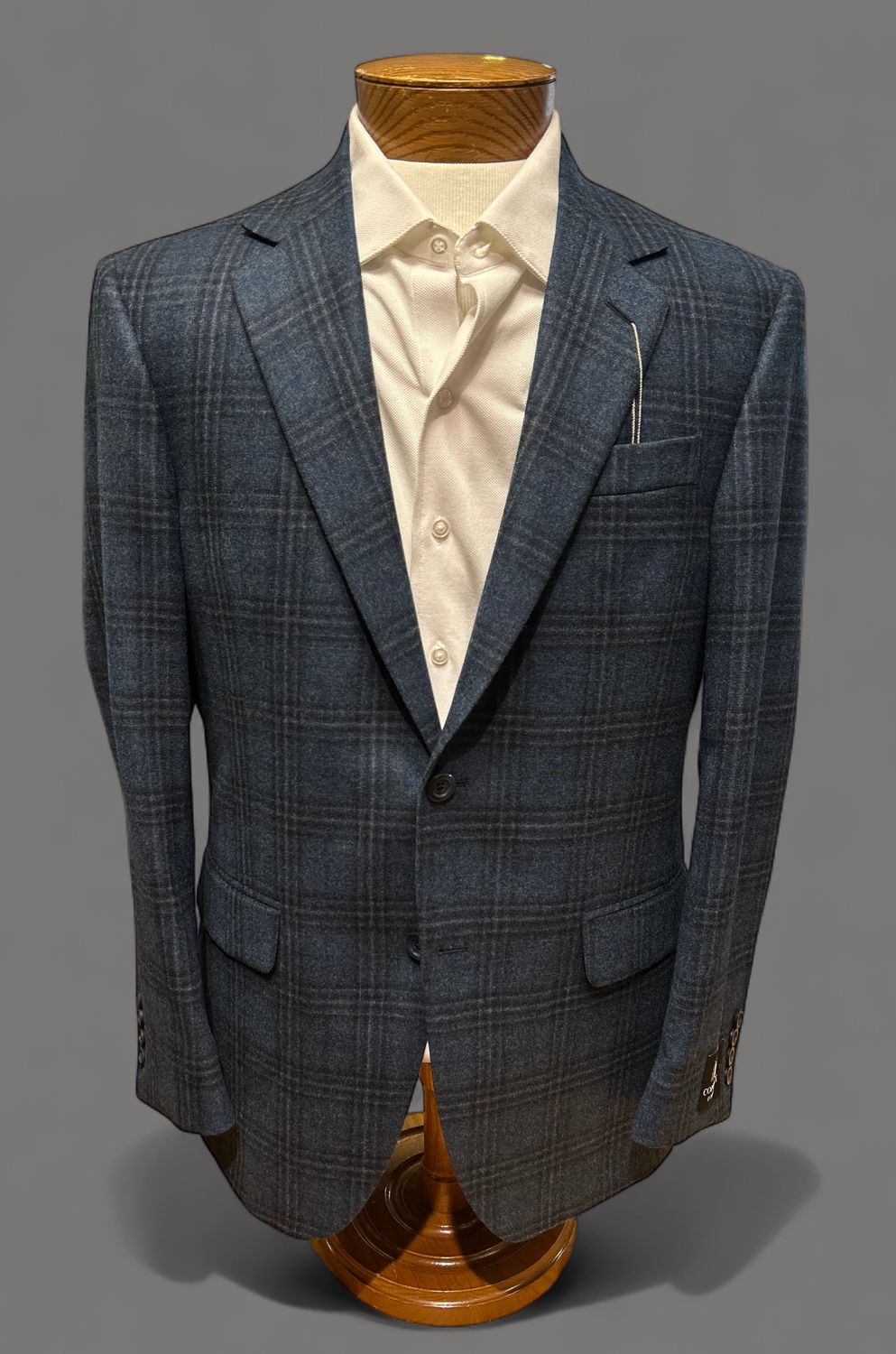 Coppley Teal Plaid Sport Coat 20689