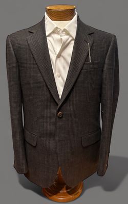 Coppley Brown Plaid Sport Coat 20654