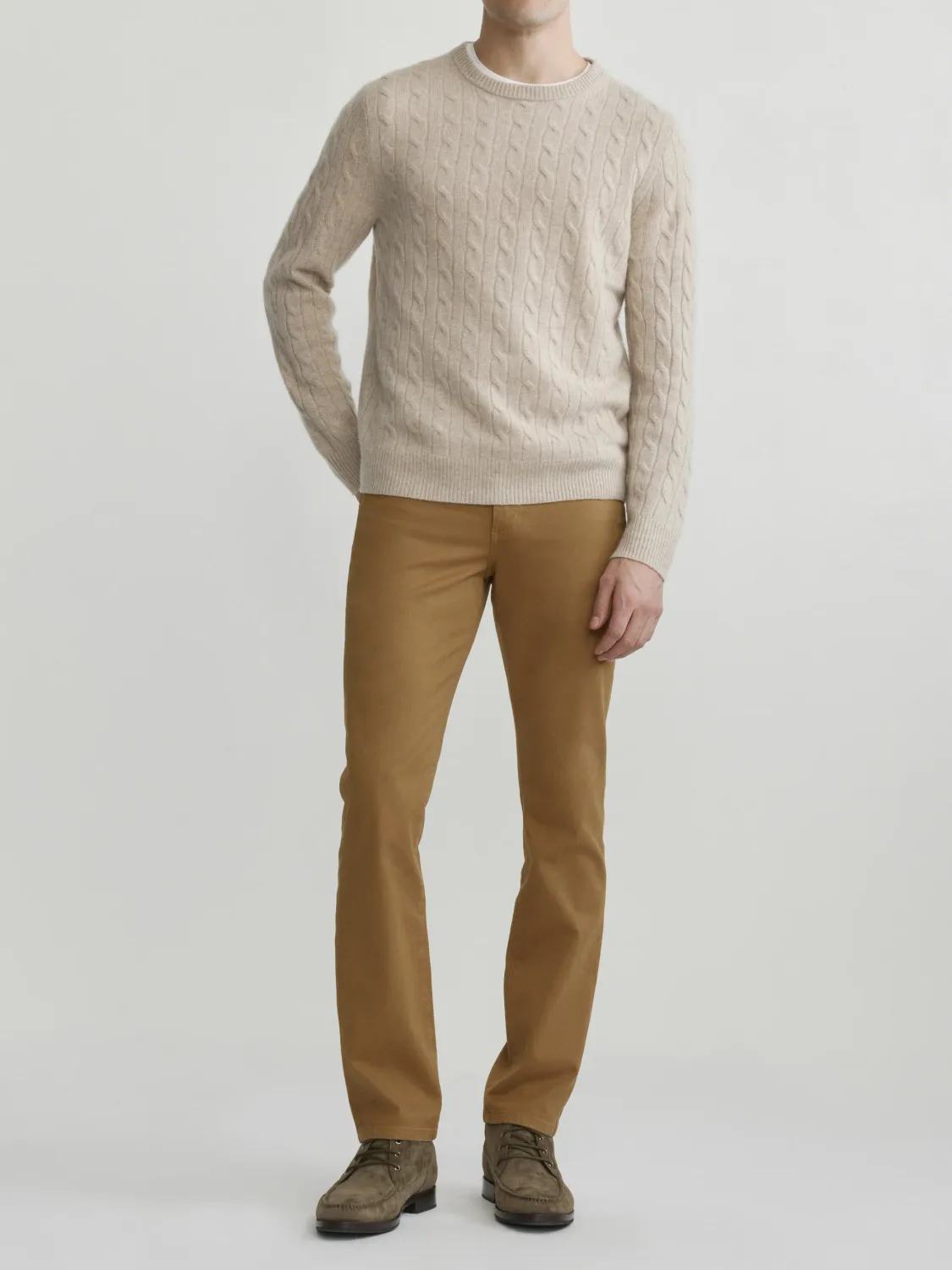 DL1961 Russell Slim Straight Pants Brass