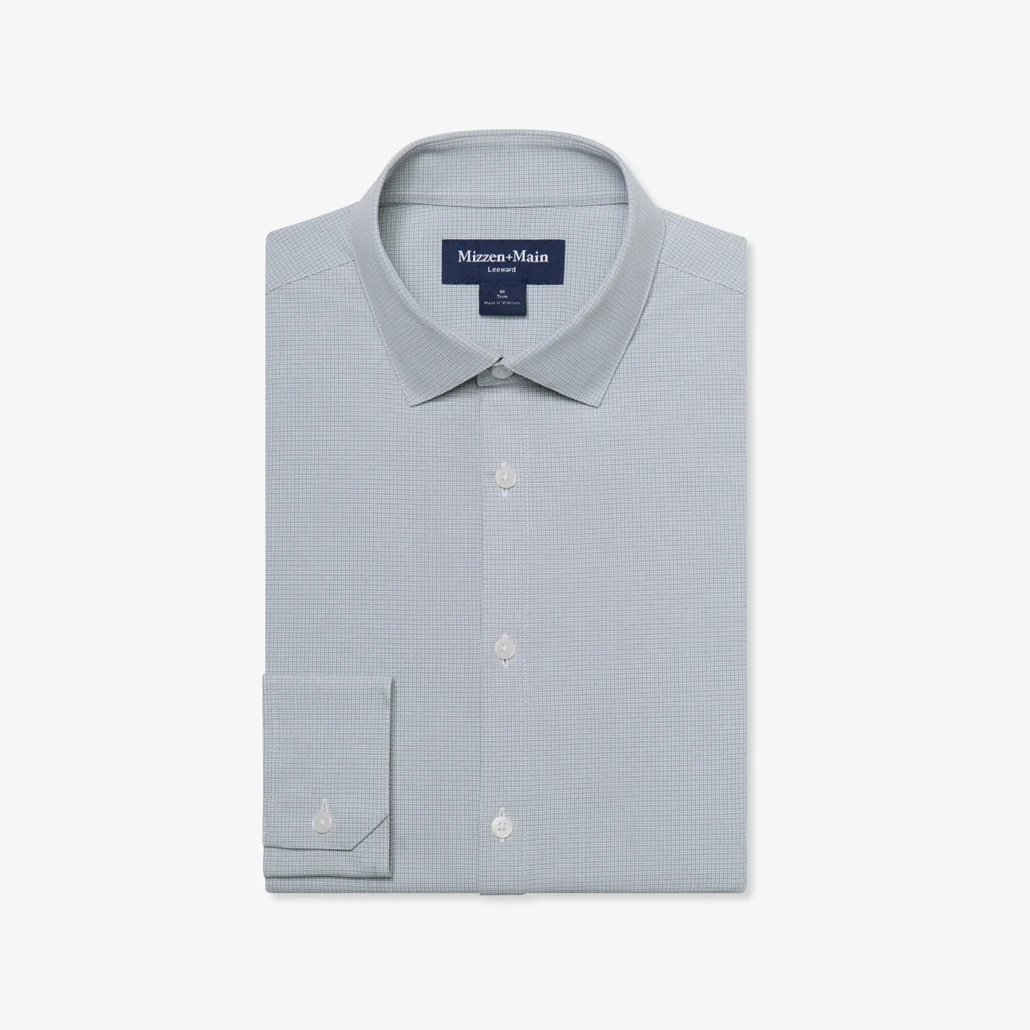 Mizzen + Main Leeward Hemlock Levi Plaid Dress Shirt TBU61-HLE