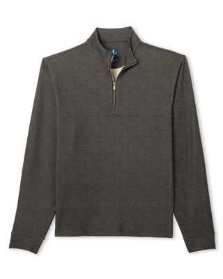 Johnnie-O Mikey 1/4 Zip Coffee JMKO100850