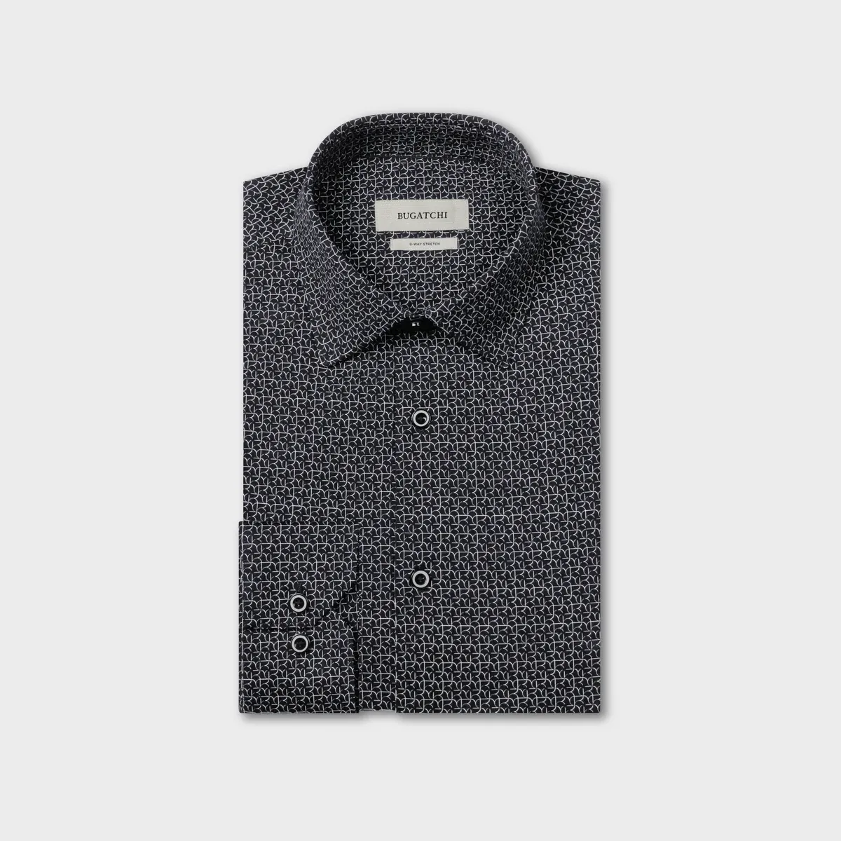 Bugatchi James OoohCotton® Geometric Shirt KF901K60