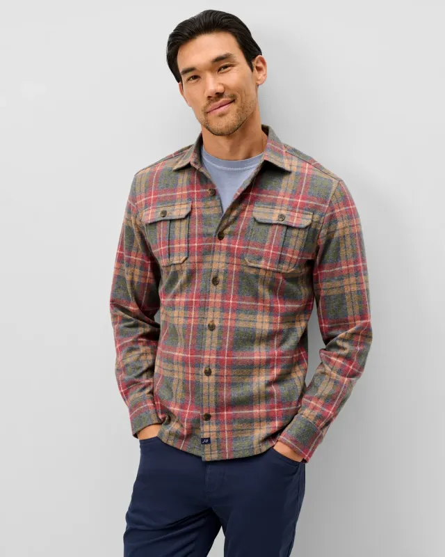 Johnnie-O Lodge Shirt - Yule Tartan JMWL102090