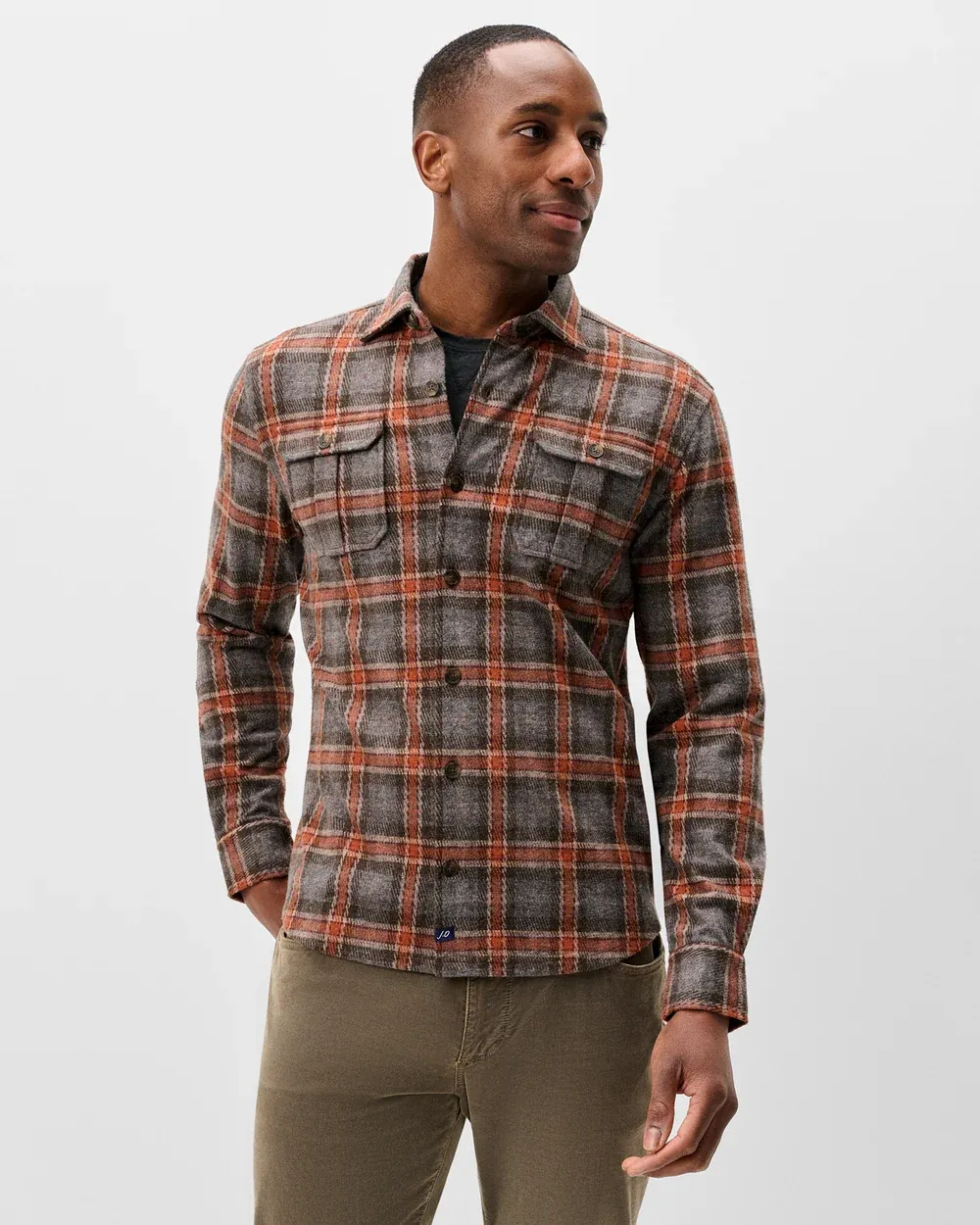 Johnnie-O Lodge Shirt - Downhill Pane JMWL102190