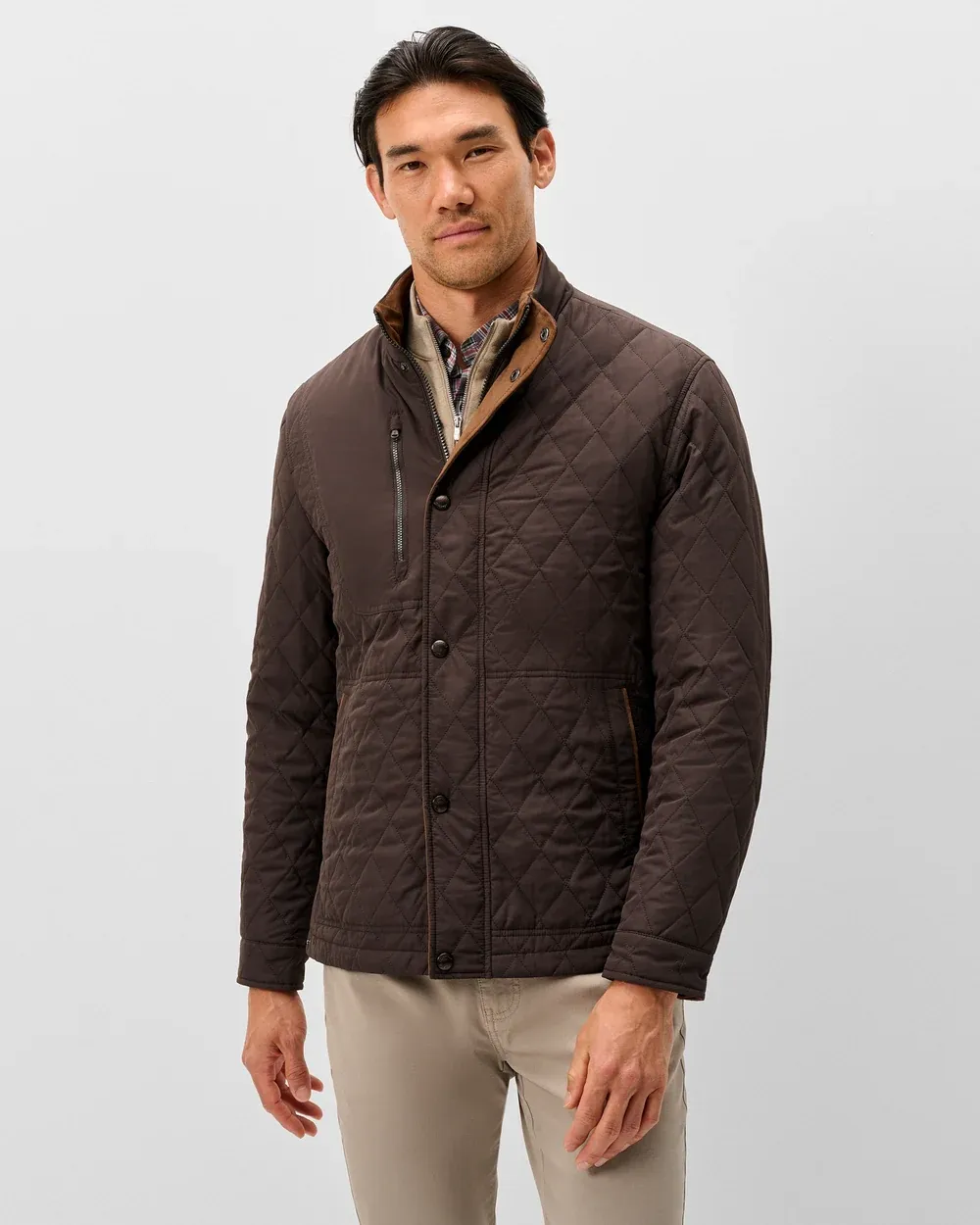 Johnnie-O Juno Quilted Snap Jacket JMJK100650