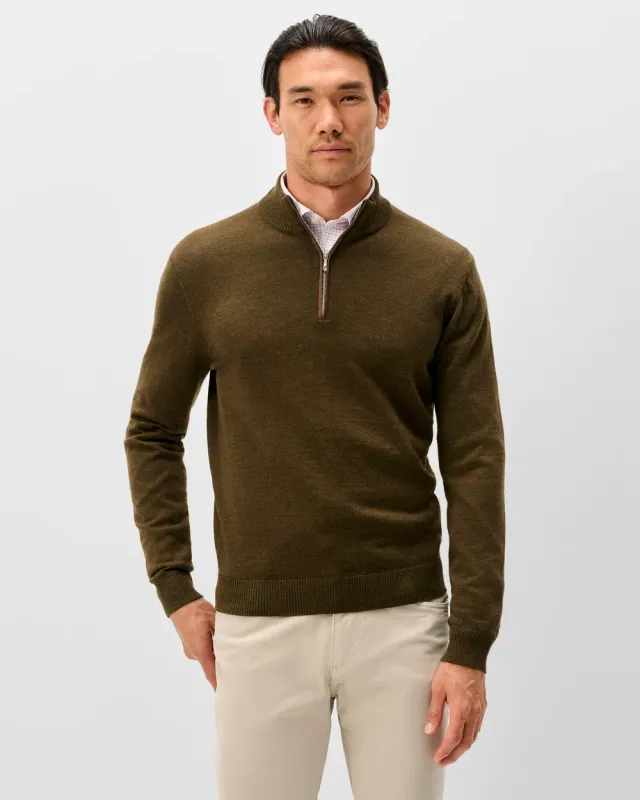 Johnnie-O Raynor Merino 1/4 Zip Sweater JMSW100250