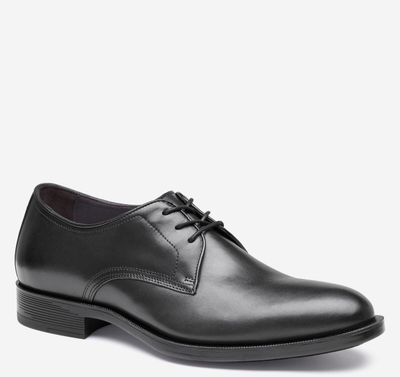 Johnston &amp; Murphy Redford Black Plain Toe 24-6250