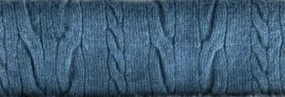 Lenor Romano Blue Sanded Twist Cable 1/4 Zip
