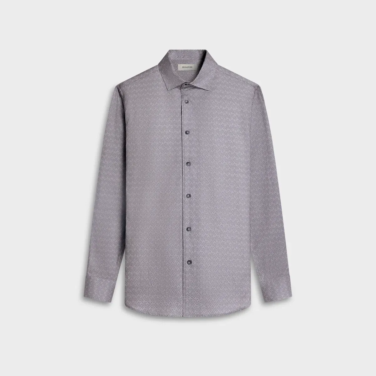 Bugatchi Alvin Steel Geometric Shirt KS3115L80S