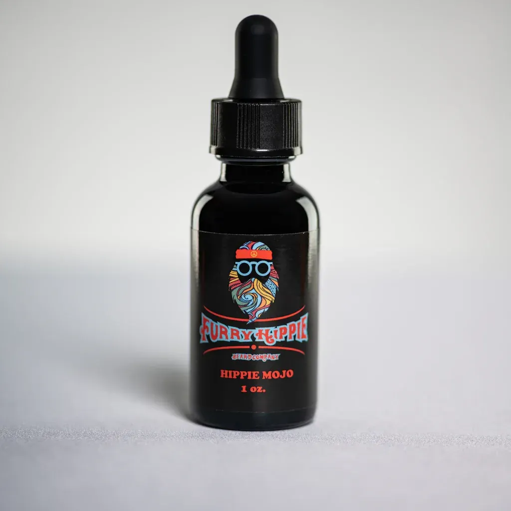 Furry Hippy Beard Co. 1oz Oil HIPPY MOJO